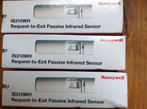 3 Honeywell IS310WH Request-to-Exit Passive Infrared Sensor BNIB