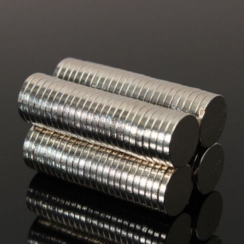 100pcs N50 10x1.5mm Strong Cylinder Disc Magnets Rare Earth Neodymium
