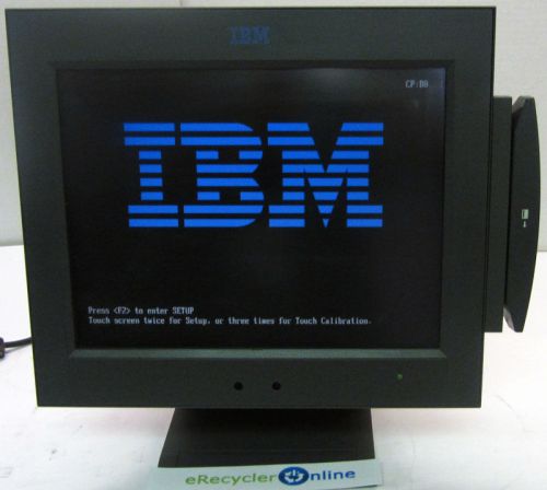 IBM 4835-152 POS Touchscreen Terminal Kiosk 15&#034; 1GB RAM 80GB HDD