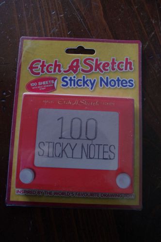 Etch-A-Sketch Sticky Notes Etchasketch Note Memo Write Paper Pad Message Desk