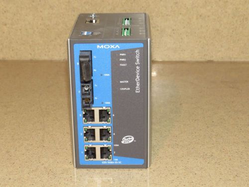 MOXA ETHERDEVICE SWITCH EDS-508A-SS-SC (X1)