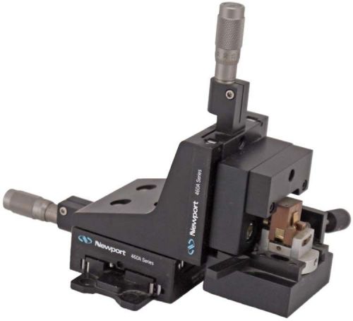 Newport 460A-XYZ 0.5&#034; 3 Axis Travel Quick-Mount Linear Stage w/SM-13 Micrometer