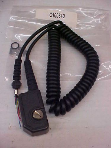 FINAL ge ericsson mpd mpa replacement non antenna coiled speaker mic cord #a261