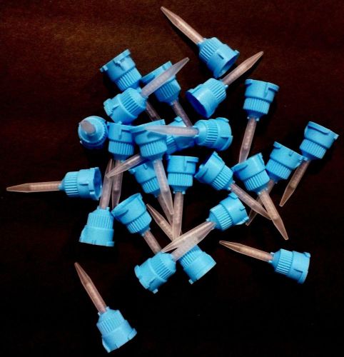 Defend T-Style Temporary C&amp;B Material Blue Mixing tips #VP-8111T  50Tips/ 2Bags