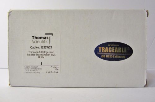 Traceable® refrigerator / freezer plus™ thermometer with 5 ml bottle 1222w21 for sale