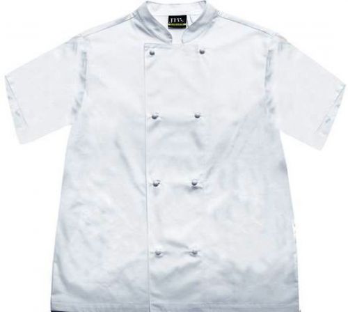 Jbsvented chefs jacket short sleeve white size  l for sale