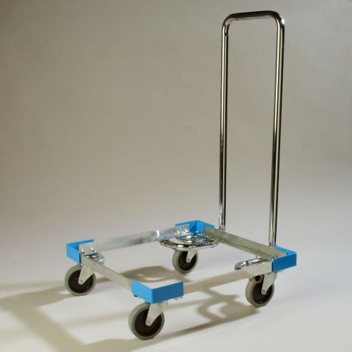 Carlisle e-z glide open aluminum dolly with handle c2222a14 20x20x6 for sale
