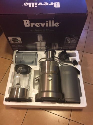 Breville BJB840XL Juice And Blend Dual-Purpose Juicer And Blender