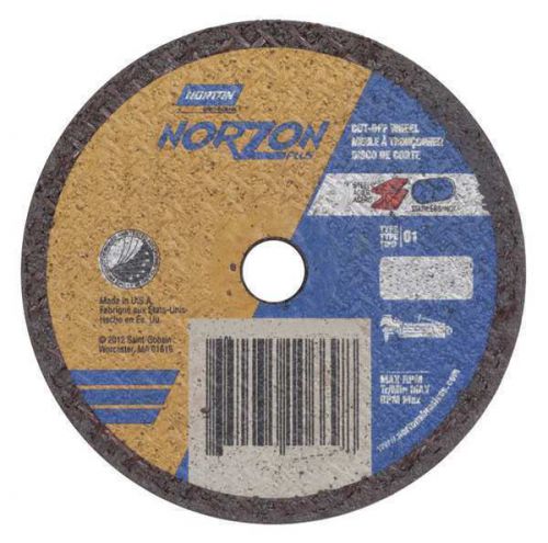Norton 66243510669 3&#034;X.035X3/8&#034; Nz Taf Cut-Off Wheel, Sold As 50 Each