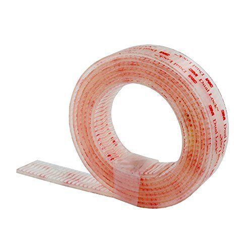 3m dual lock reclosable fastener sj3560 250 clear, 1 in x 6 ft for sale