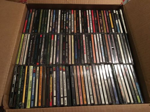 Lot of 105 Empty CD Cases Great for storing CDs and DVDs