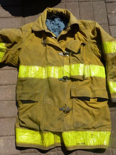 Globe Firefighter Bunker Gear Coat Size 48C X 35L (see notes) with Radio Pocket