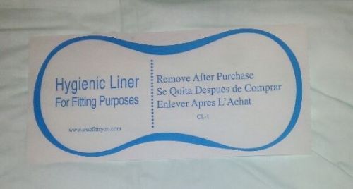 400 Clear Protective HYGIENIC Liners Strips Swimsuit Lingerie HYGENIC CL-1