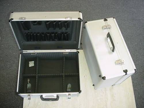 Tz utility aluminum tech computer gun work case laptop carrier tool briefcase for sale
