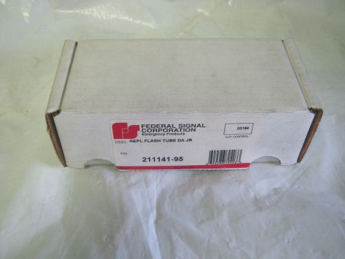 Federal Signal Replacement Flash Tube DA JR #211141-95  New in Box!  Nice!!