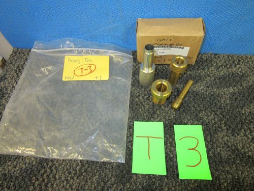 Cpv stem packing tool installing seat cup valve seal brass bronze military new for sale