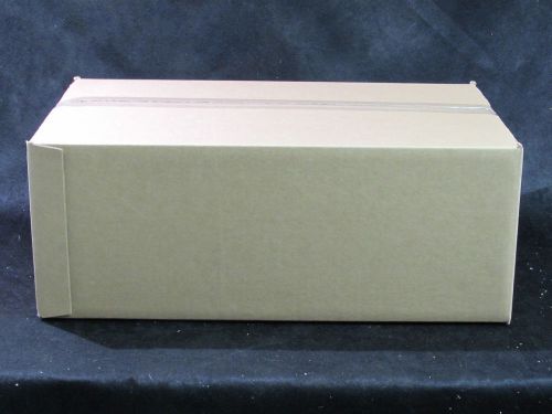 New 300ct brown plain single wall cardboard 20-1/4&#034;x13&#034;x8&#034; box for sale