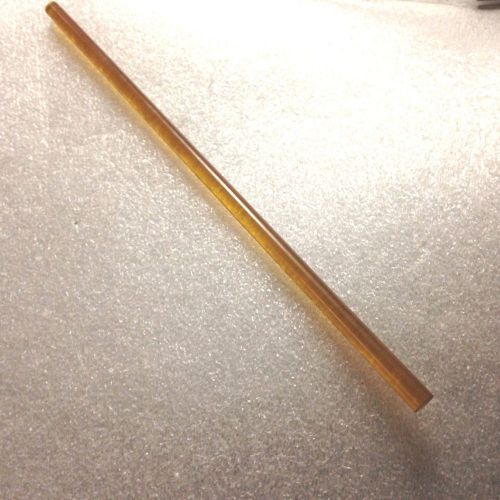 Ultem 1000  natural rod stock ( 3/8 in ), .375&#034; x 9&#034;, 1 pc for sale