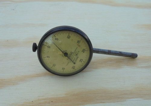 Vintage Federal Dial Indicator Full Jeweled J81-c .0005 2&#034; Face