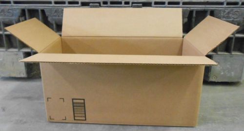 25 - 18x9x9 SHIPPING BOXES CORRUGATED-PACKING-MOVING-CARTONS-MAILING  - 1B9