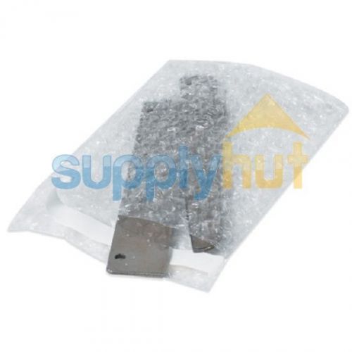 25 - 12x15.5 bubble out pouches bags wrap cushioning self seal clear 12&#034; x 15.5&#034; for sale