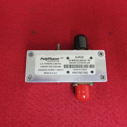 PolyPhaser IS MR50LNZ+6 / W 1.2 GHz to 2.0 GHz Coaxial Surge Protector