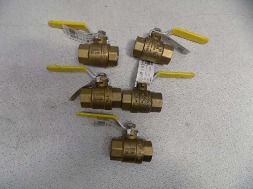 Lot of 5 1in proline ball valves 600 psi for sale