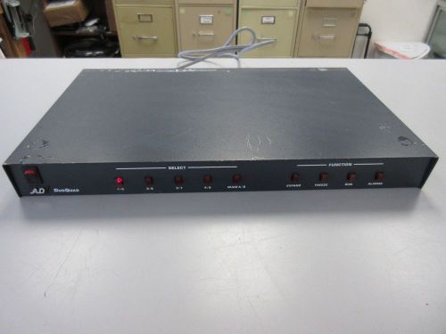Video Multiplexer Dual Quad by American Dynamics  AD1475