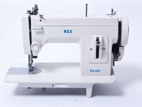 Rex 607 leather Portable Upholstery Walkingfoot industrial Sewing MachineHouseho