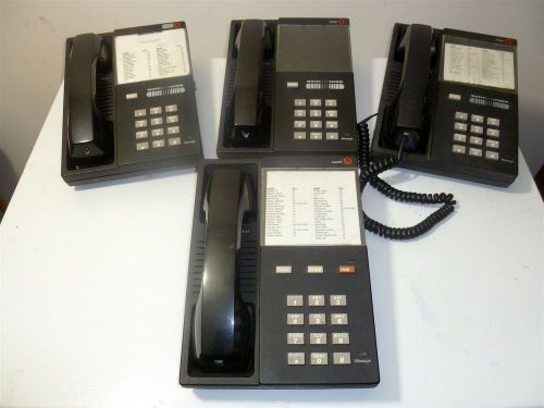 [Lot of 4] Avaya Lucent 8101 Office Phones - 3x 8101M and 1x 8101 - Single Line