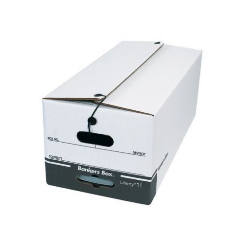 &#034;File Storage Boxes, 24&#034;&#034;x15&#034;&#034;x10 1/2&#034;&#034;, String and Button, White, 12/Case&#034;