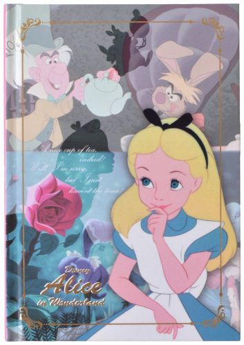 Delfino 2016 Pocket / Notebook Disney Alice hardcover DZ-76958 December B6 B2642