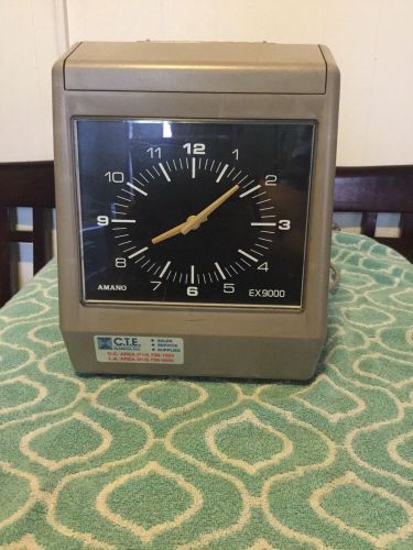 Industrial Time Clock, Amano EX9000