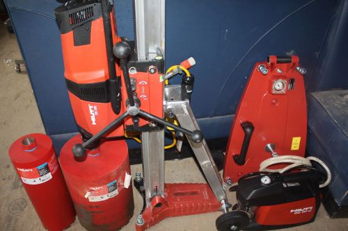 Hilti vacuum base core rig package dd200 and bits for sale