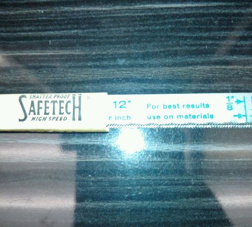 1 Capewell Power Hacksaw Blade 12&#034;X1/2 New bi-metal shatterproof very rare 1224S