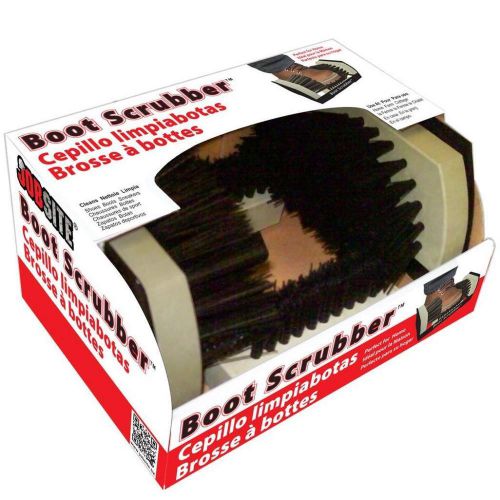 JobSite Boot Scrubber 54098 Shoe Scraper Brush Mud Clean Soles Heels Heavy Duty