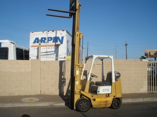 Tcm 4k propane forklift in ex. running condition for sale