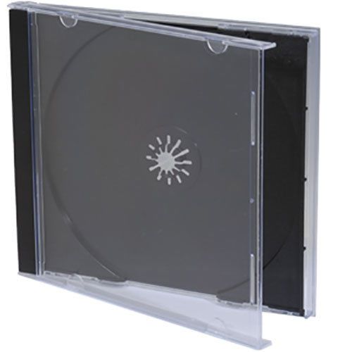 25 STANDARD Black CD/DVD Jewel Cases