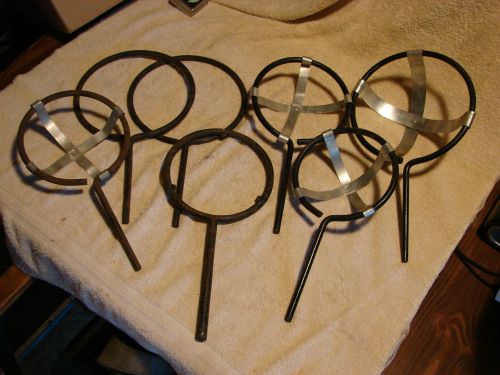 7 Wire Support Ring Extension w/ Basket 5.5 Inch to 7 Inch Diameter 150mm LOT #4