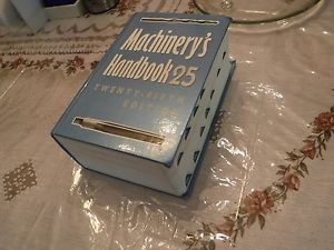 Machinery&#039;s Handbook Toolbox edition w/thumb index 25th edition