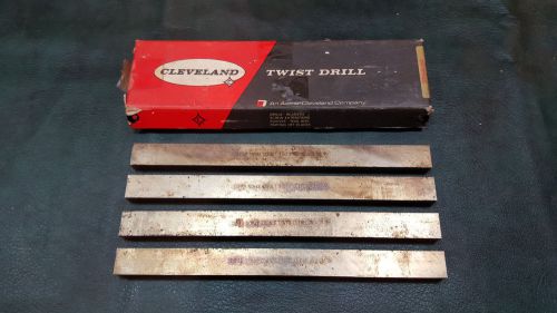 New Cleveland Twist Drill Mo-Max Cobalt Machinist Lathe Tool Bit 4 Box 16x10