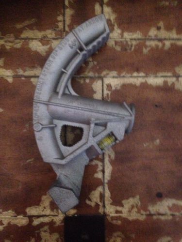 Ridgid b-1679 thin-wall conduit cast iron manual pipe bender head 1&#034; emt for sale