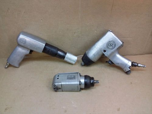 Chicago pneumatic air hammer, cp 1/2&#034; impact wrench, 3/8 drive air butterfly gun for sale