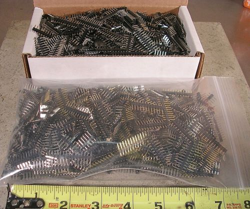LOT OF ASSORTED THROUGH HOLE BOARD-TO-BOARD CONNECTORS / TERMINAL STRIP HEADERS