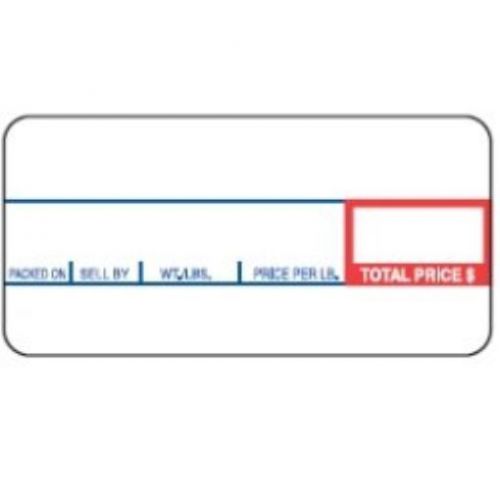 CAS LST-8000 Printing Scale Label, 58 x 30 mm, Non-UPC, 12 Rolls Per Case