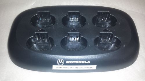Motorola CPD-6 NNTN4028B 6 Radio Battery Charger for XTN T7000 NO Power Adapter