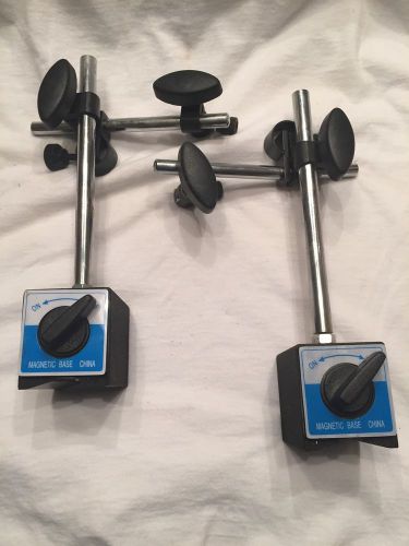 2 Magnetic bases with stands Made in China