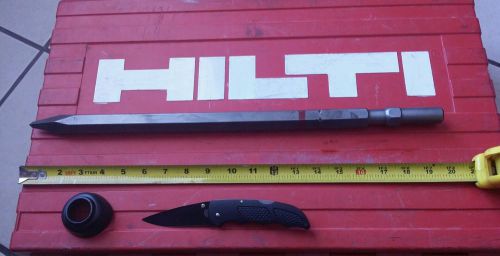HILTI NEW POINTED CHISSEL-DESIGNED FOR HILTI TE 804 -FREE KNIFE -FAST SHIP -L@@K