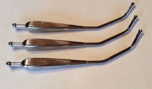 Set Of 3 Surgical Suction Tubes
