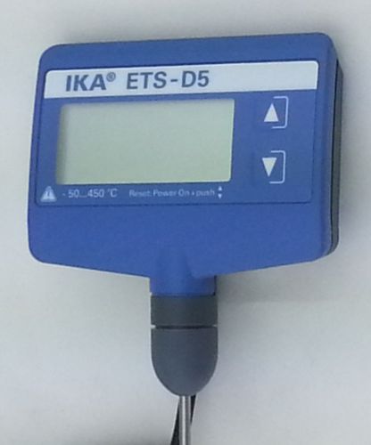 IKATRON IKA WERKE ETS-D5 Electronic Contact Thermometer with H 62 Sensor